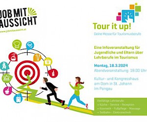 Job mit Aussicht - Tour it up!